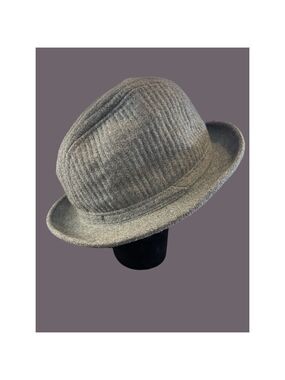Men's London Fog Hat Gray Size Medium 7-7 1/8